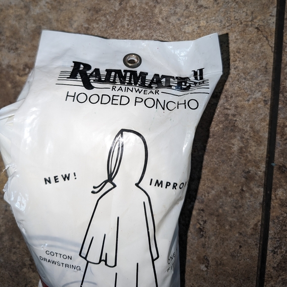 Miami Dolphins 1995 Hooded Rain Poncho NWTS NOS One size fits all - Picture 3 of 6